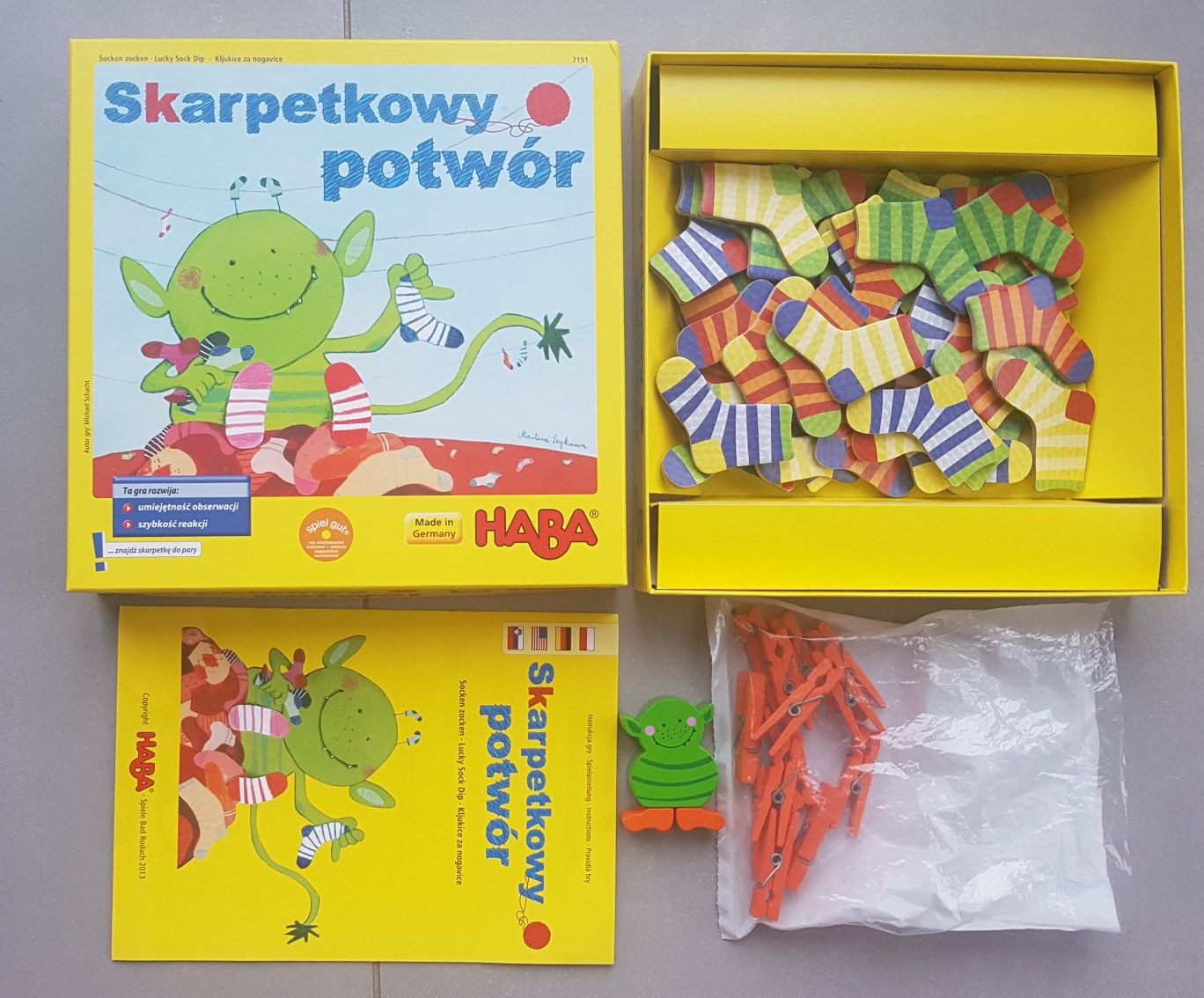 Jak nowa gra Haba Skarpetkowy potwór