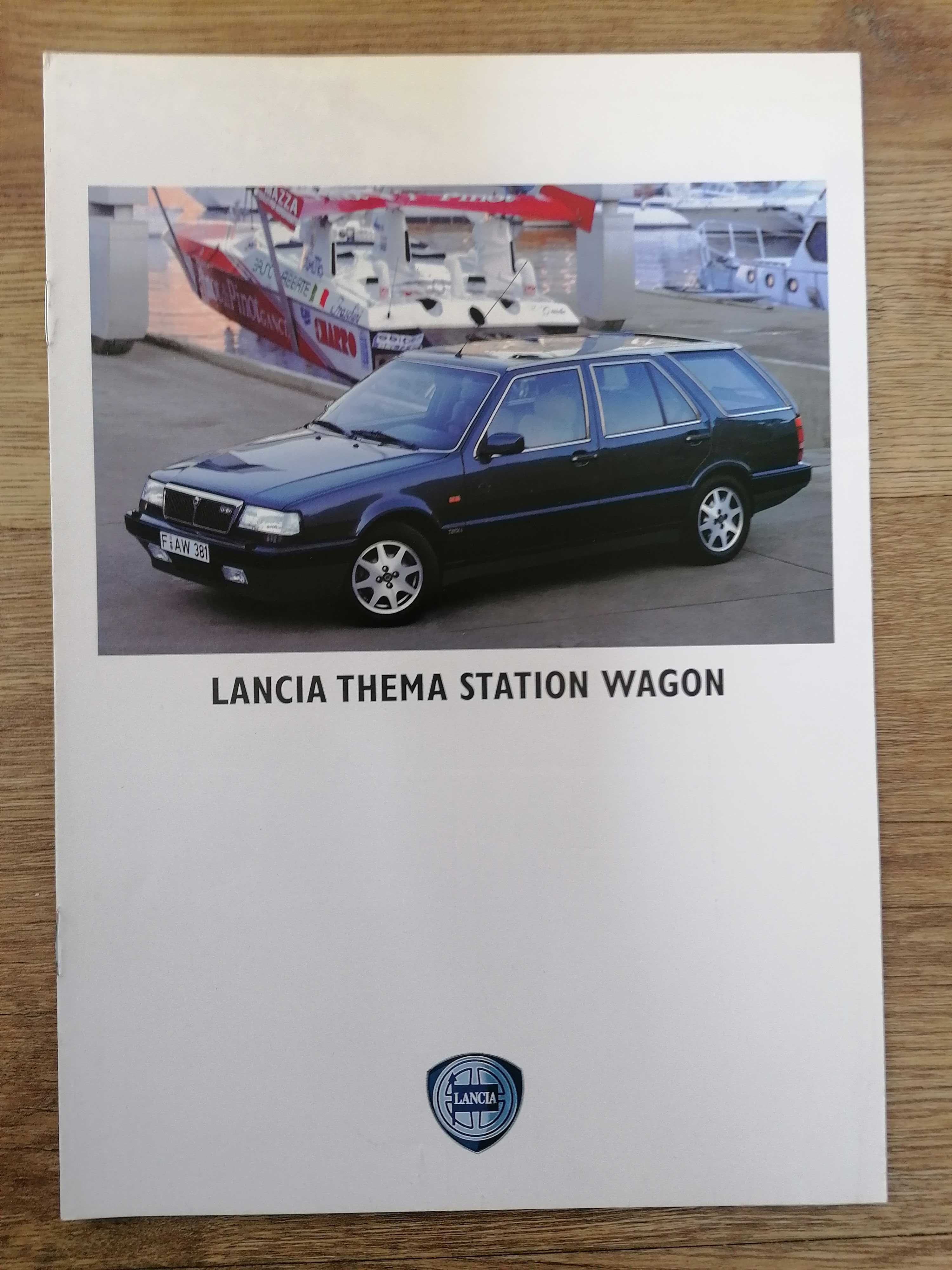 Prospekt Lancia Thema Station Wagon