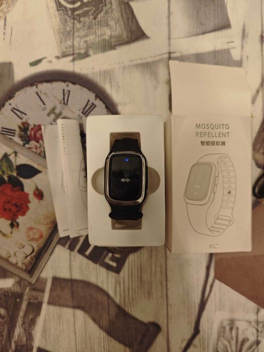 pulseira inteligente para repelir insectos