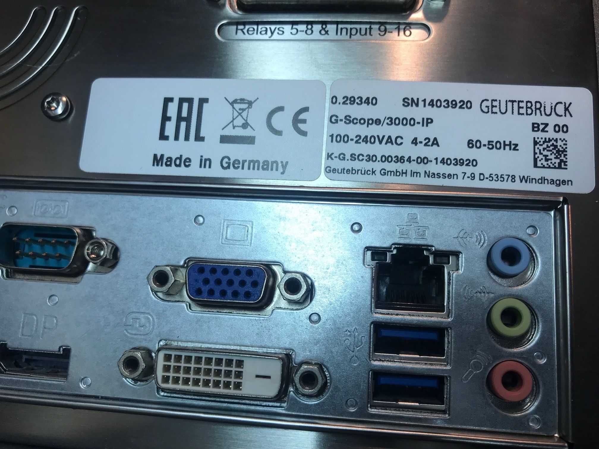 Rejestrator Geutebruck, typ G-Scope/3000-IP
