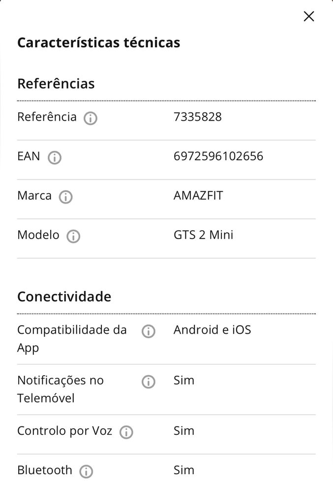 Amazfit GTS 2 mini