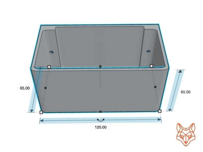 Magnetyczny ORGANIZER (large) do Szafy lub Sejfu na broń, klasy S1