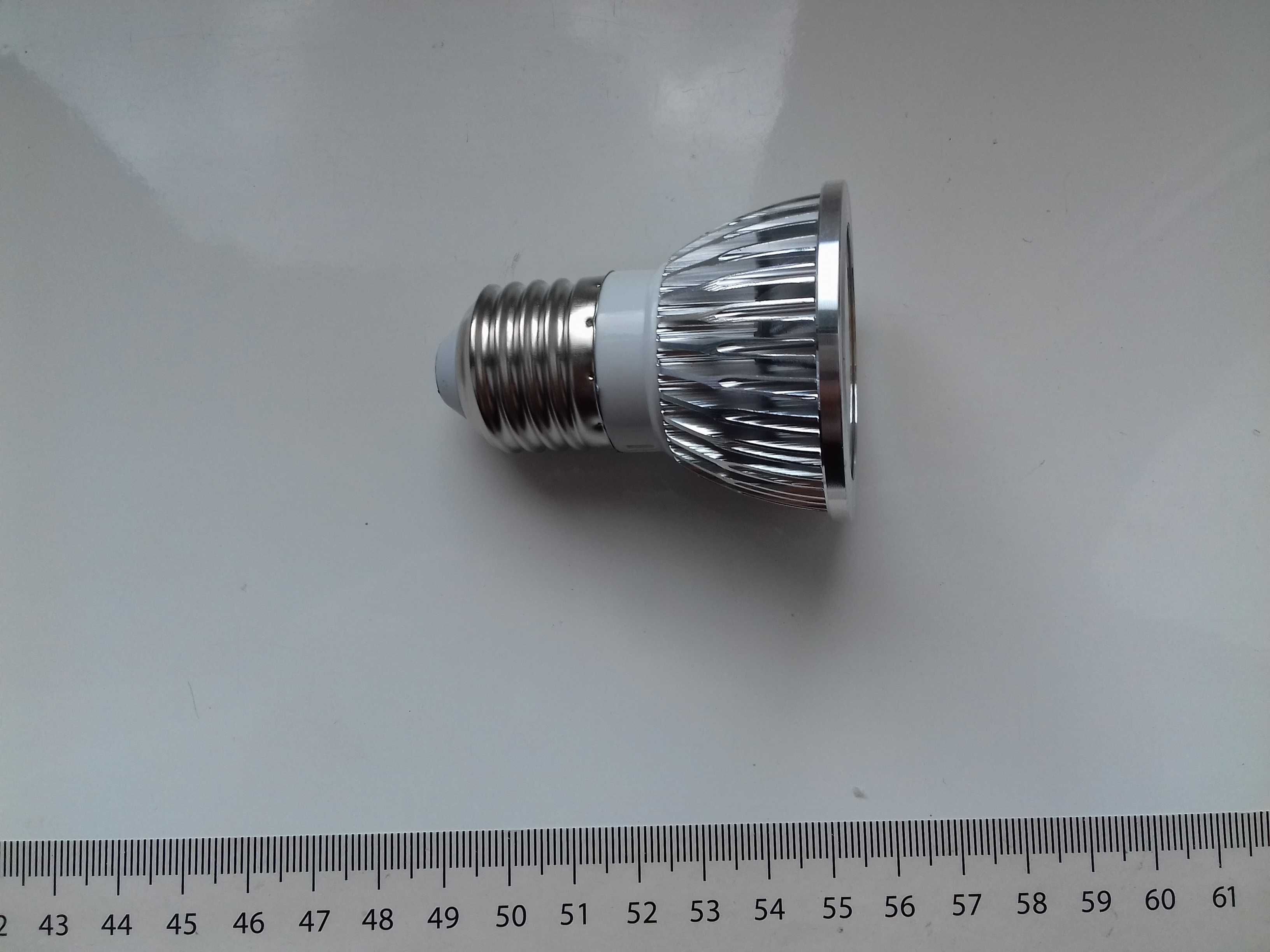 Żarówka LED COB 3,5Wat E27 230V światło skupione punktowe, bez ściemni