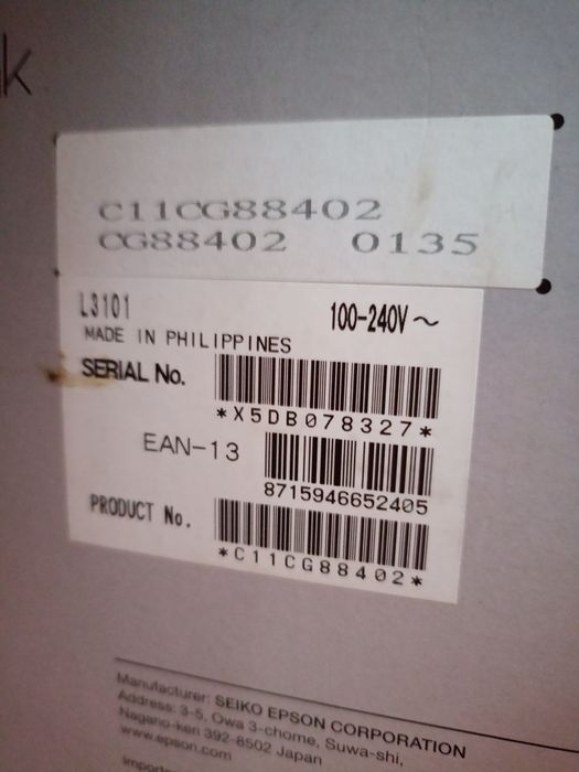 Epson l3101 МФУ принтер сканер ксерокс