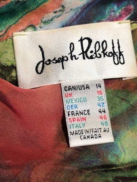 Elegante túnica com top, marca de luxo Joseph Ribbkof