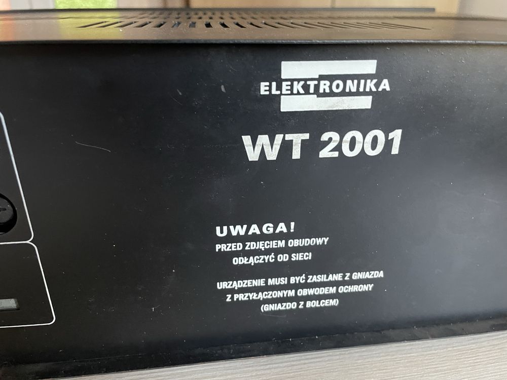 Końcówka mocy WT 2001 Elektronika