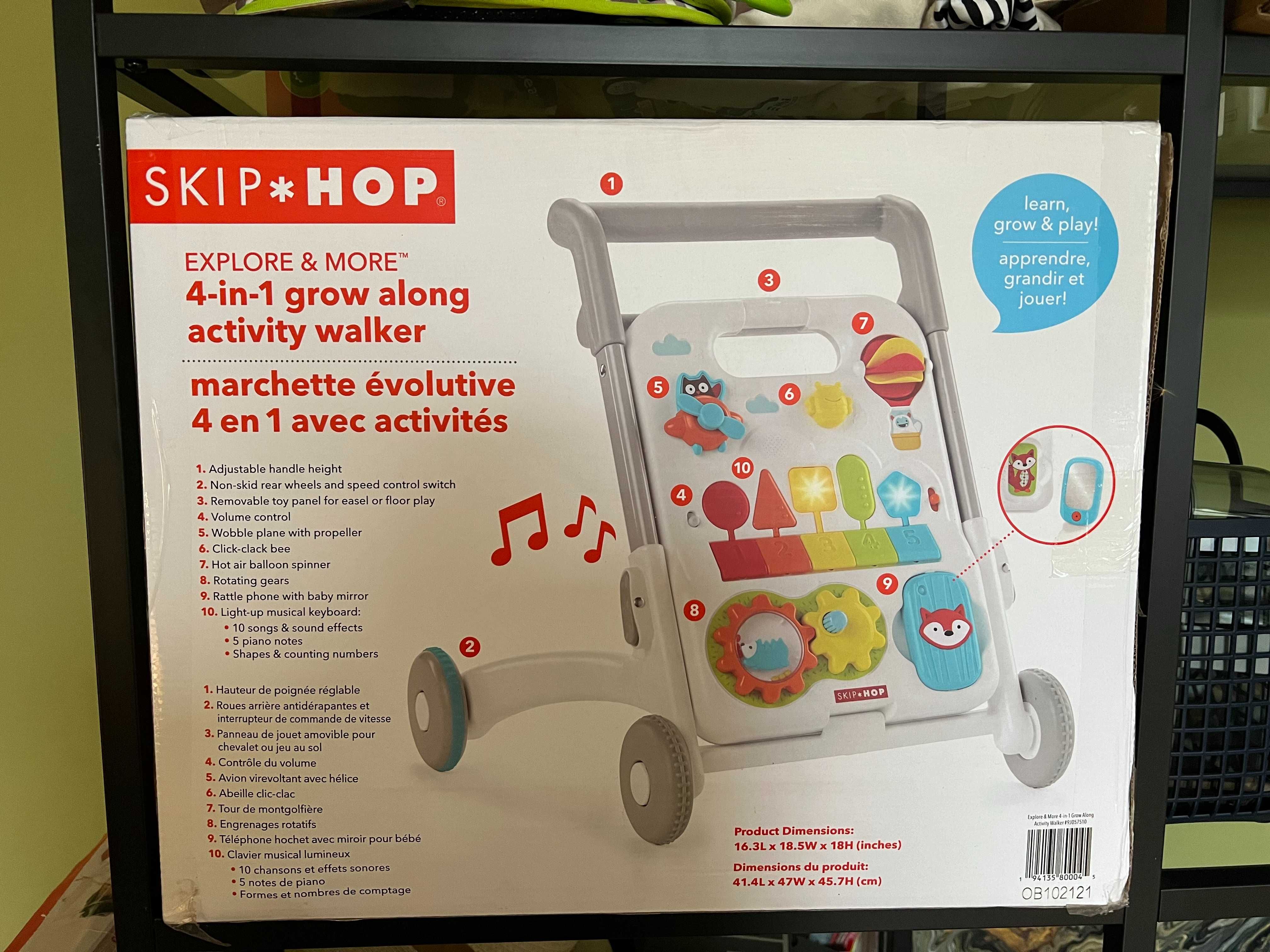Skip Hop Tablica interaktywna 4w1 Explore & More - chodzik