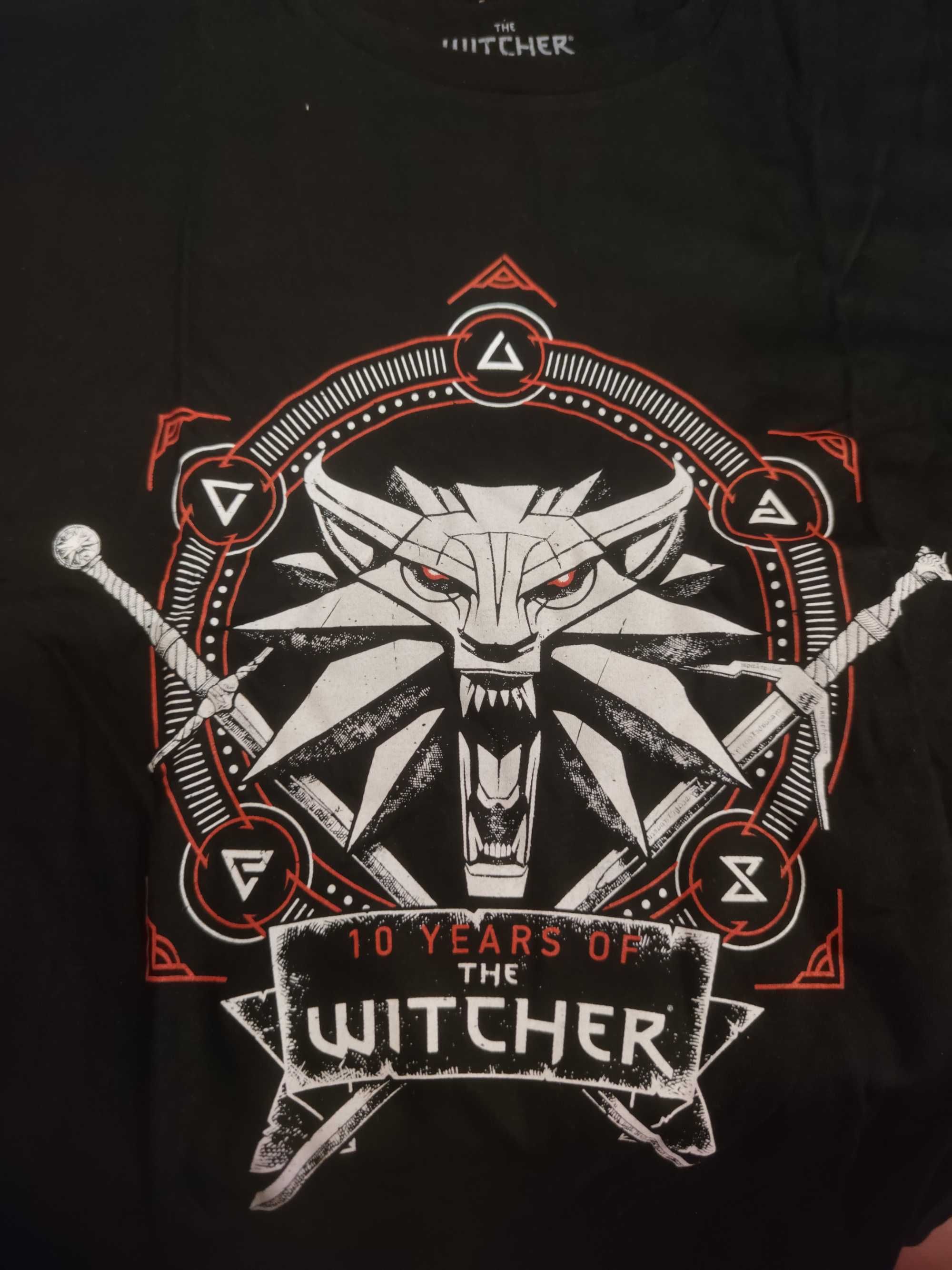 The Witcher, Wiedźmin 3 koszulka z okazji 10 lecia, nowa, unikat!