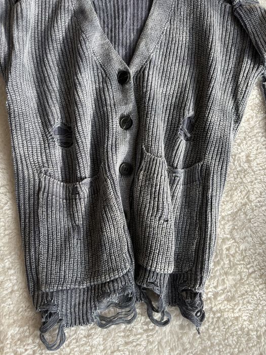 Кардиган рванка, тредового кольору. Розмір оверсайз.