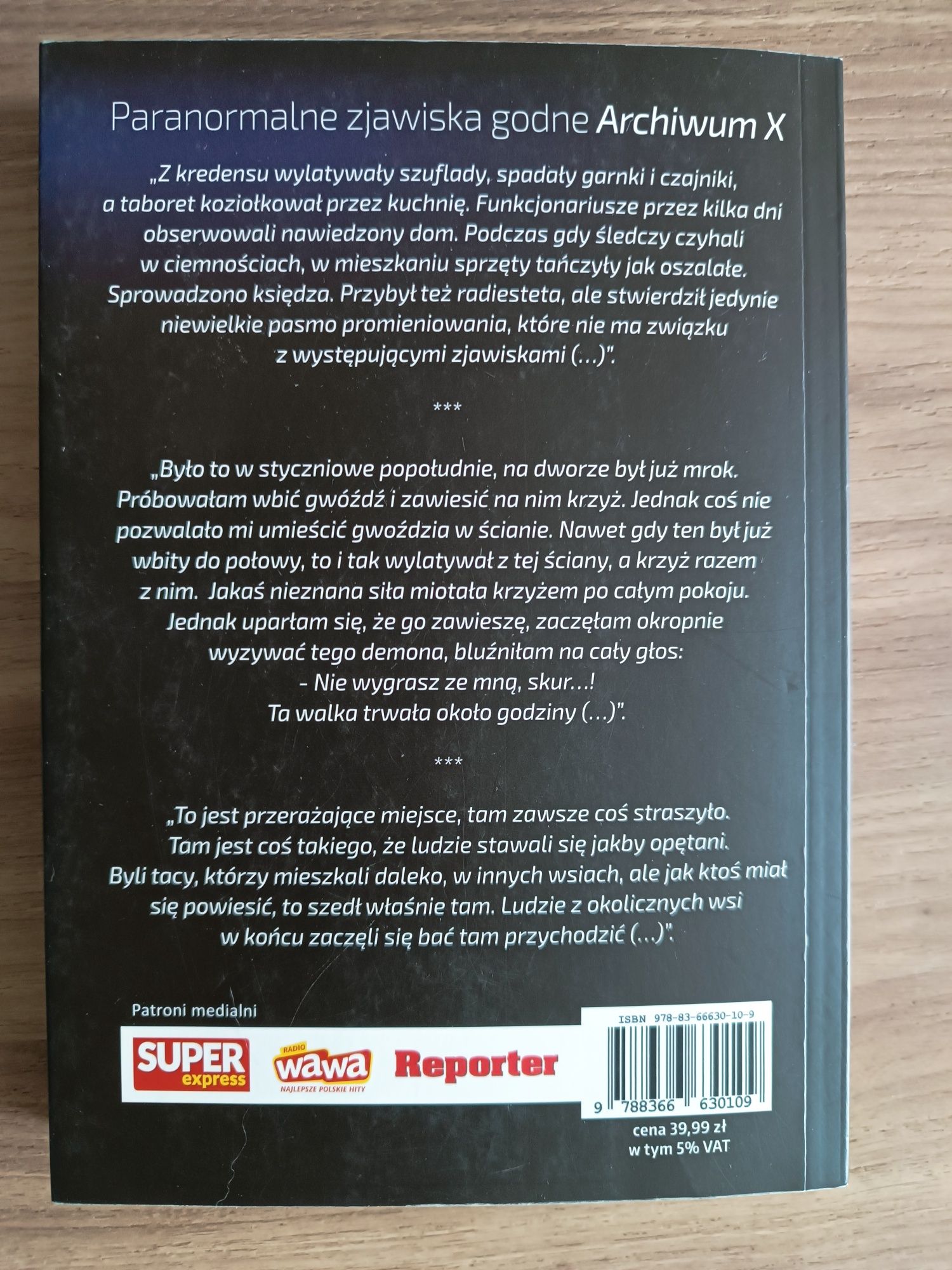 Widziadła - świadectwa z zaświatów, Janusz Szostak.