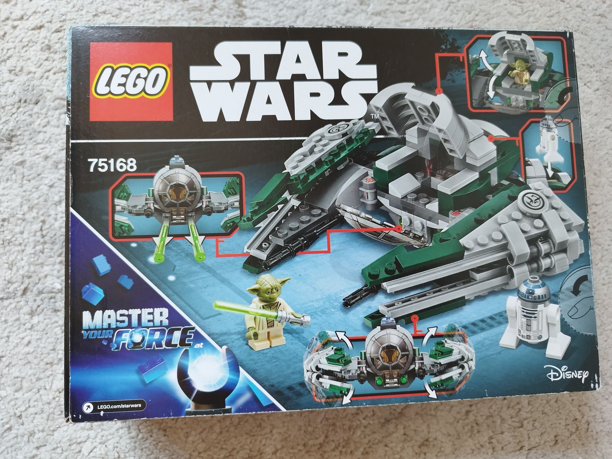 75168: Yoda's Jedi Starfighter
75168: Yoda's Jedi StarfighterPeso: 36,