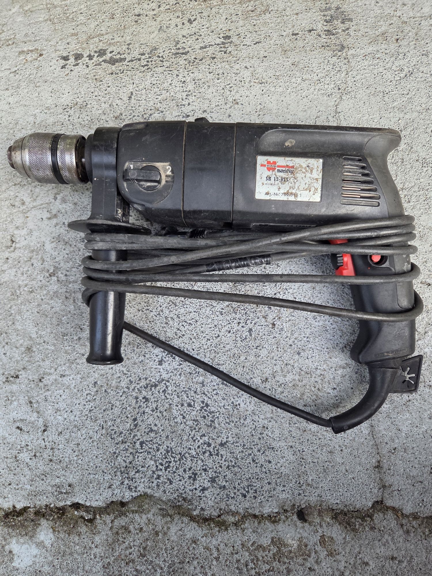 Wiertarka udarowa WURTH MASTER SB 13 RLS 680W