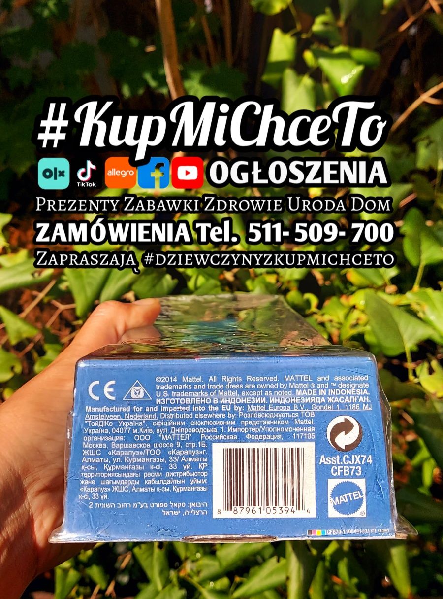 Lalka Elsa FROZEN Kraina Lodu Mattel typu Barbie #KupMiChceTo zabawki