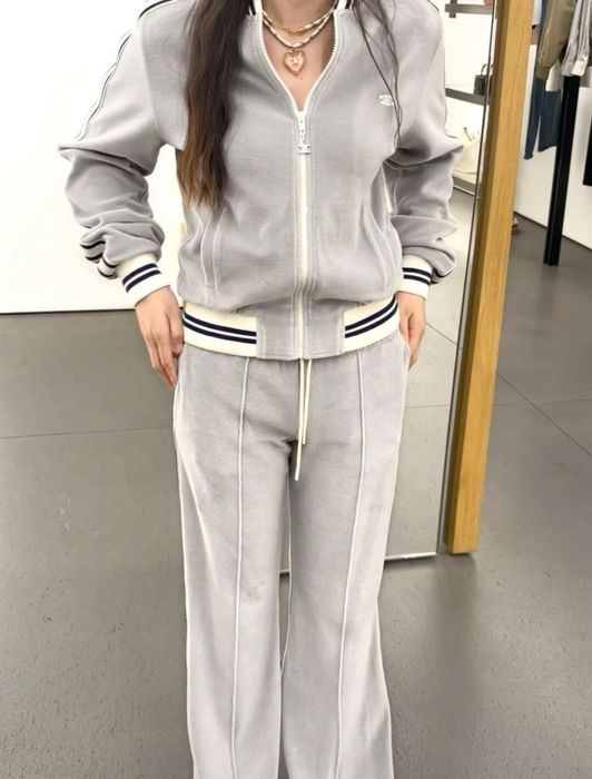 Костюм штаны кофта ветровка celine chanel Dior hermes