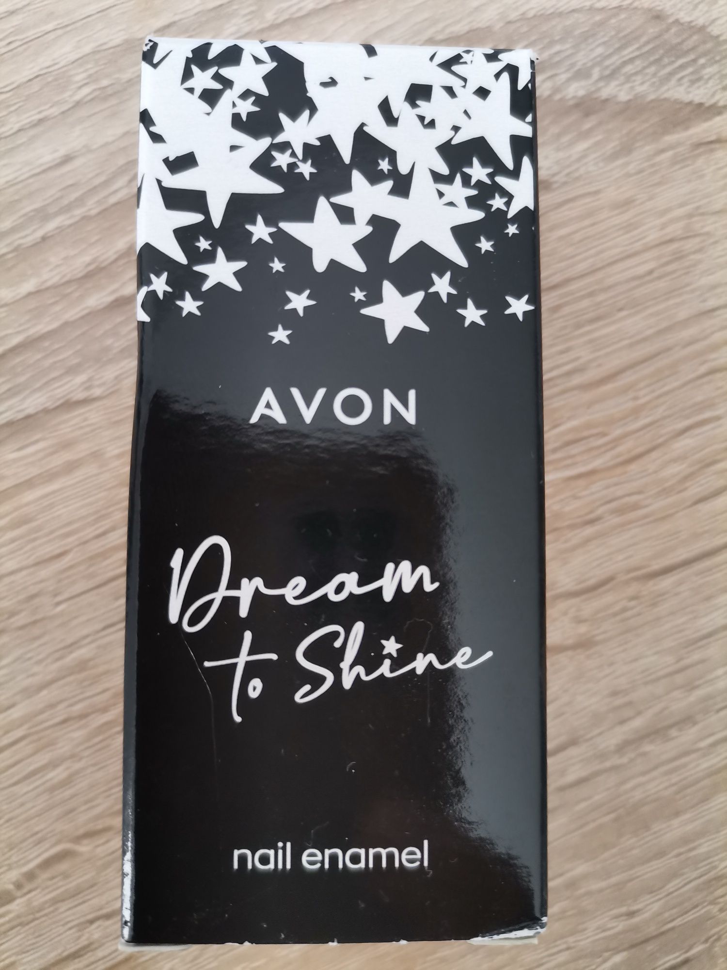 Lakier do paznokci  srebrny brokat Beaming moon 10 ml Avon