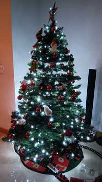 Árvore de Natal com iluminação