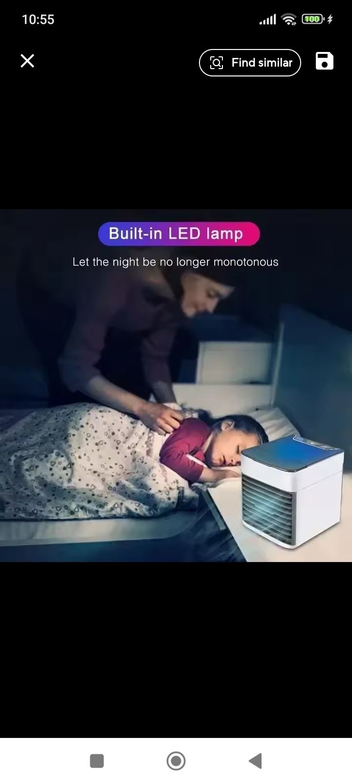 Ventilador de ar condicionado/mini refrigerador de ar