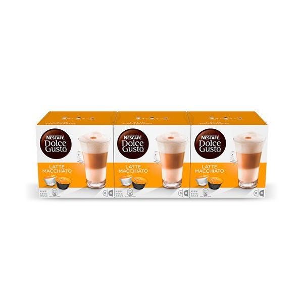 Dolce Gusto Capsulas  Latte Macchiato 3x16