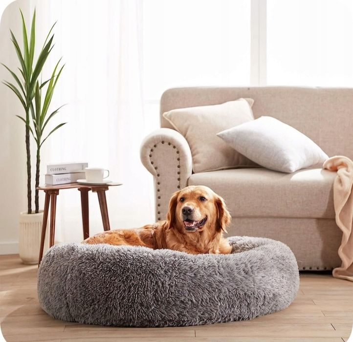 Legowisko dla psa XXL kota kojec PODUSZKA PLUSZOWA Duża poducha