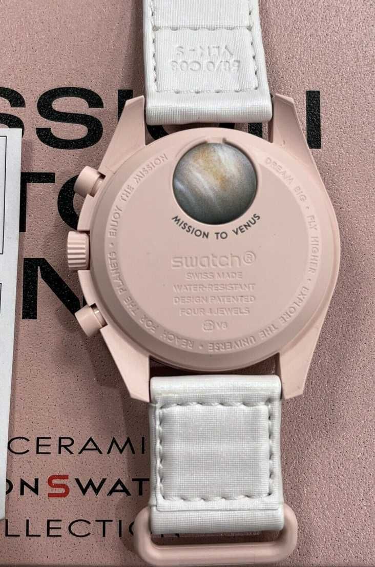 Ekskluzywny Omega x Swatch SO33P100 w Stylu Venus