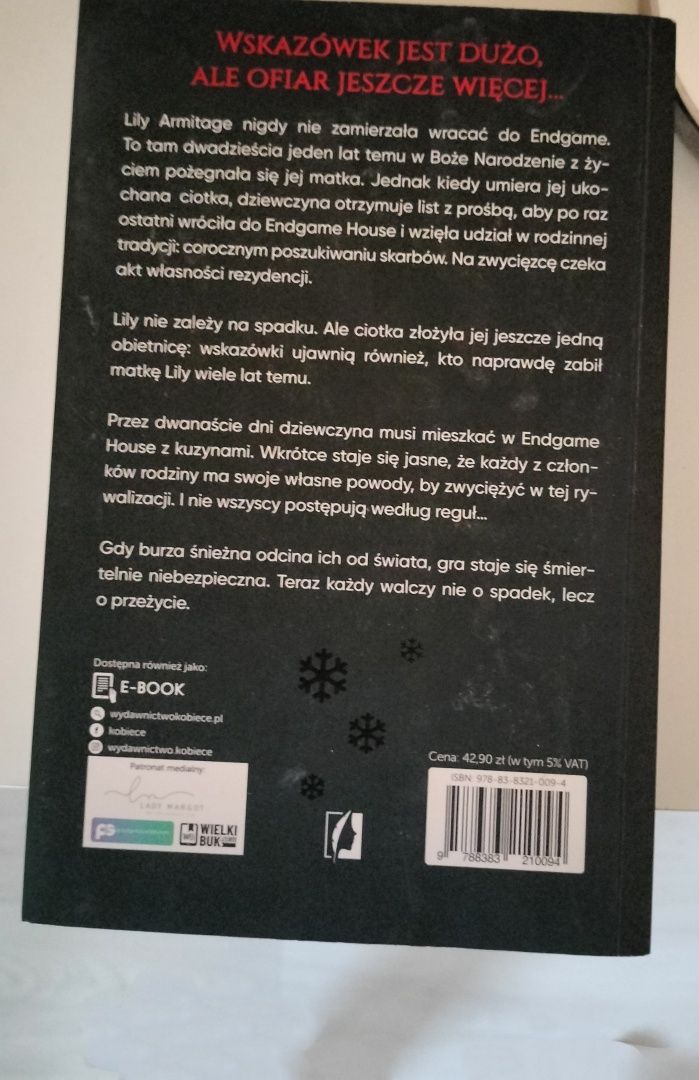 Książka z gatunku thriller