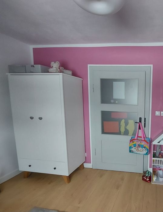 Szafa dziecięca Novelies Zara Biała - 2 drzwiowa