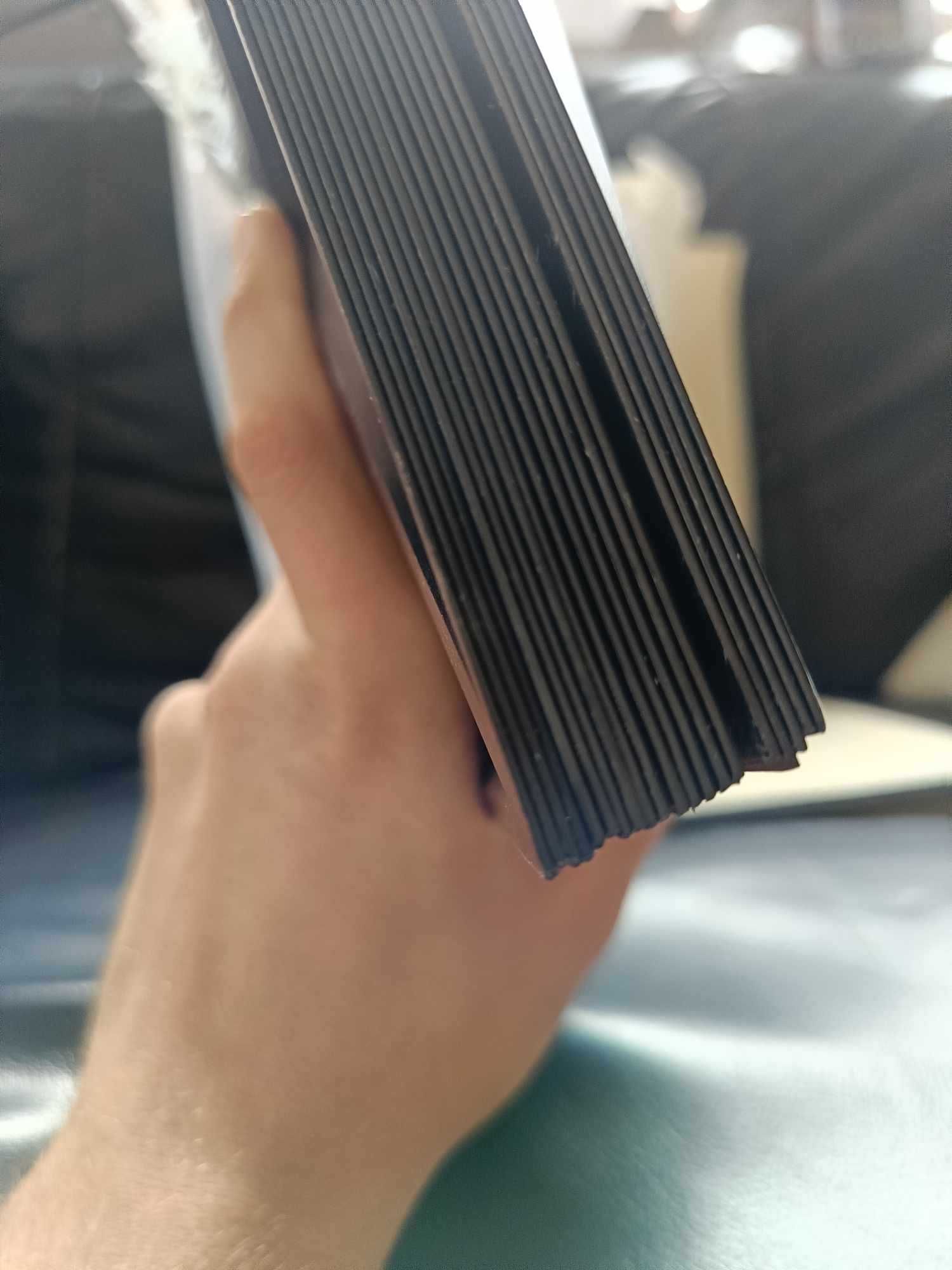 Panele Ścienne kasetony Dekoracyjne Geometryczne Czarne 3D 30x30 -20x