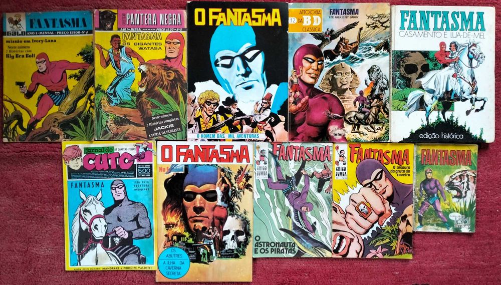 BD Fantasma várias edições
