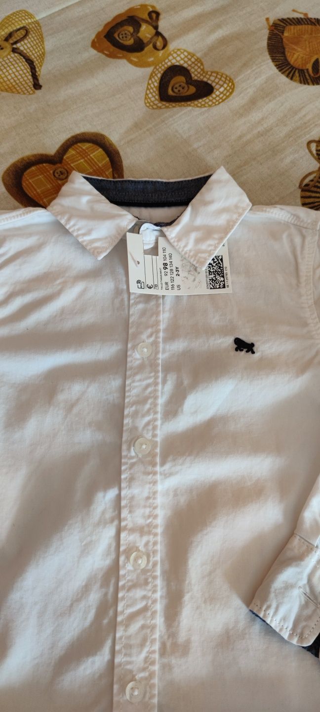 Zara джинси сорочка біла Next рубашка костюм HM 98 - 104 см