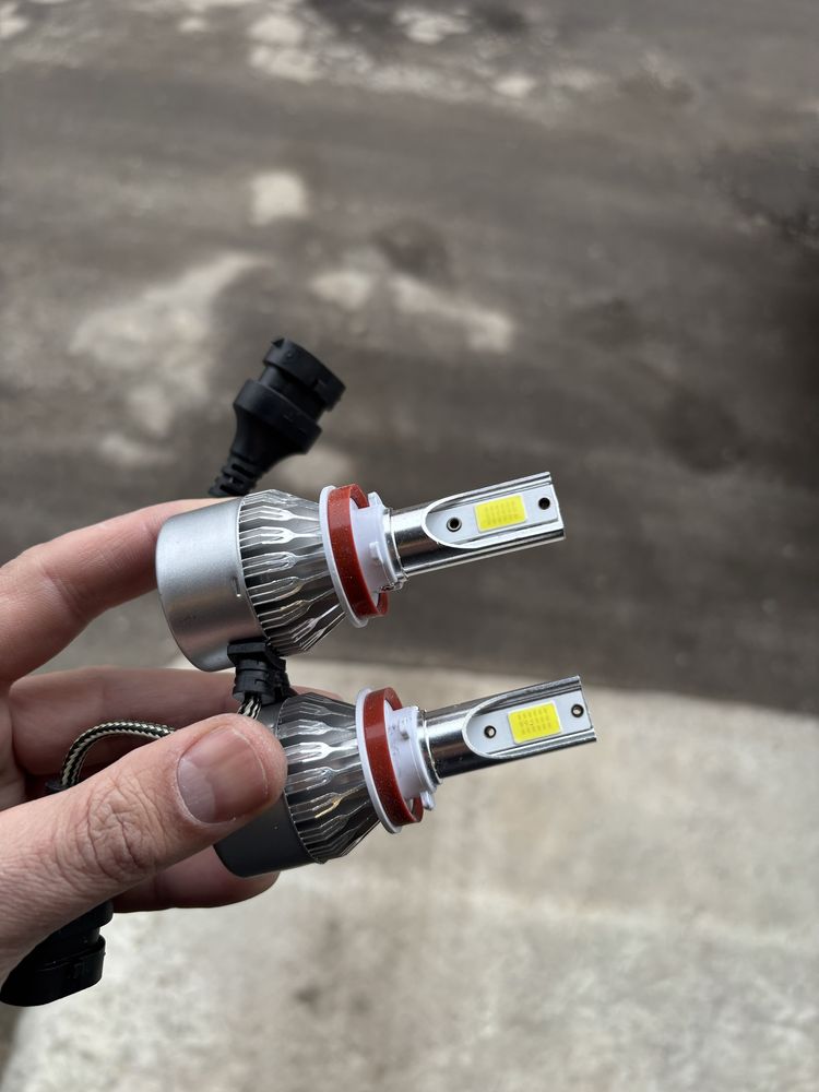 LED лампы С6 цоколь Н11/Н8