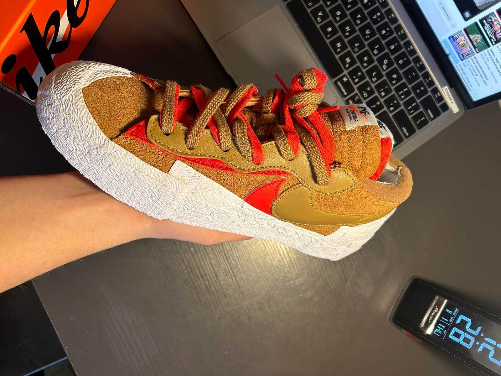 Оригінал Nike Sacai Blazer 43- 9.5 Найк сакай ТН, Данки, Форси