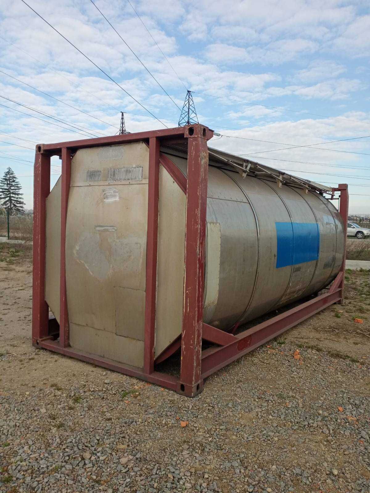 Хим контейнер цистерна ADR 26 т.л. 2000г однокамерный