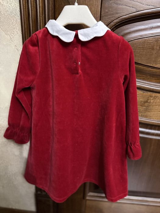 Сукня новорічна для дівчинки з леггінсами