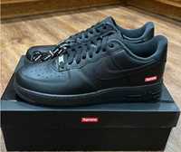 Nike Air Force 1 Low Supreme Black  44