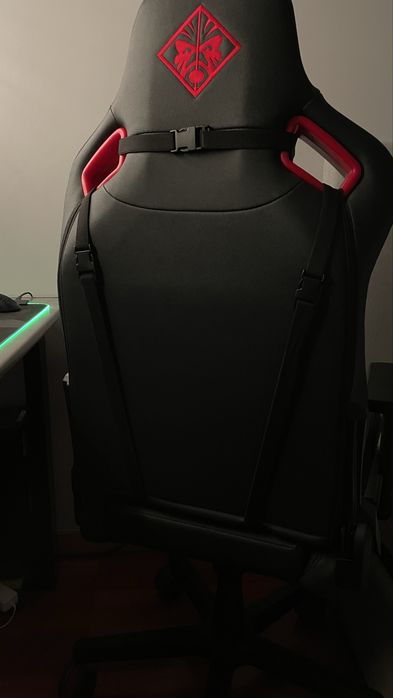 Cadeira gaming Hp Omen Citadel- Elevador a Gás 4 classe