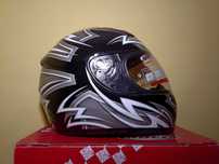Kask ROCC 510 - na motocykl - włókno szklane - lekki - rozmiar L