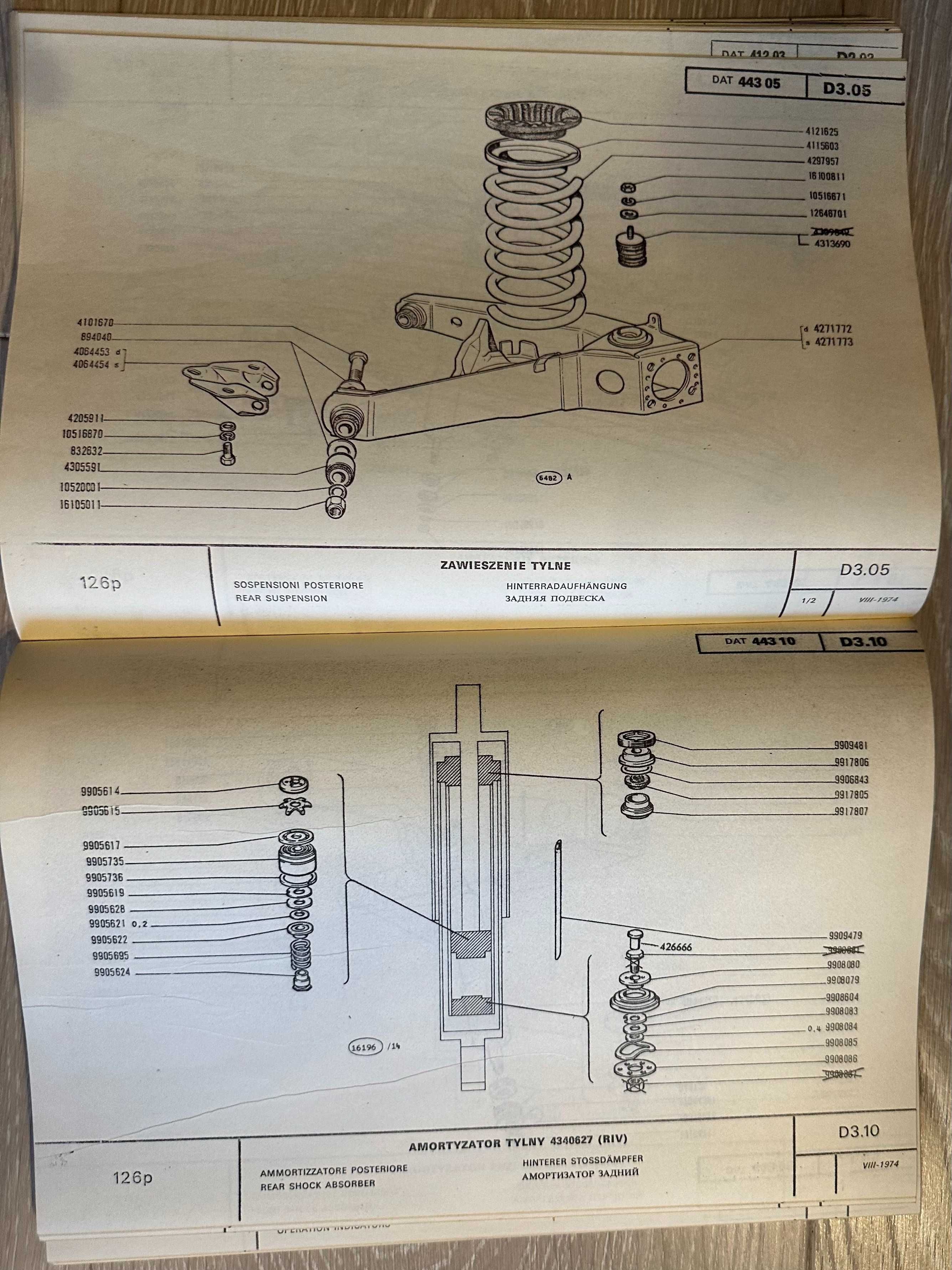 Budowa Polski Fiat 126p B. Jakubowski T. Tomiczek + katalog cześci