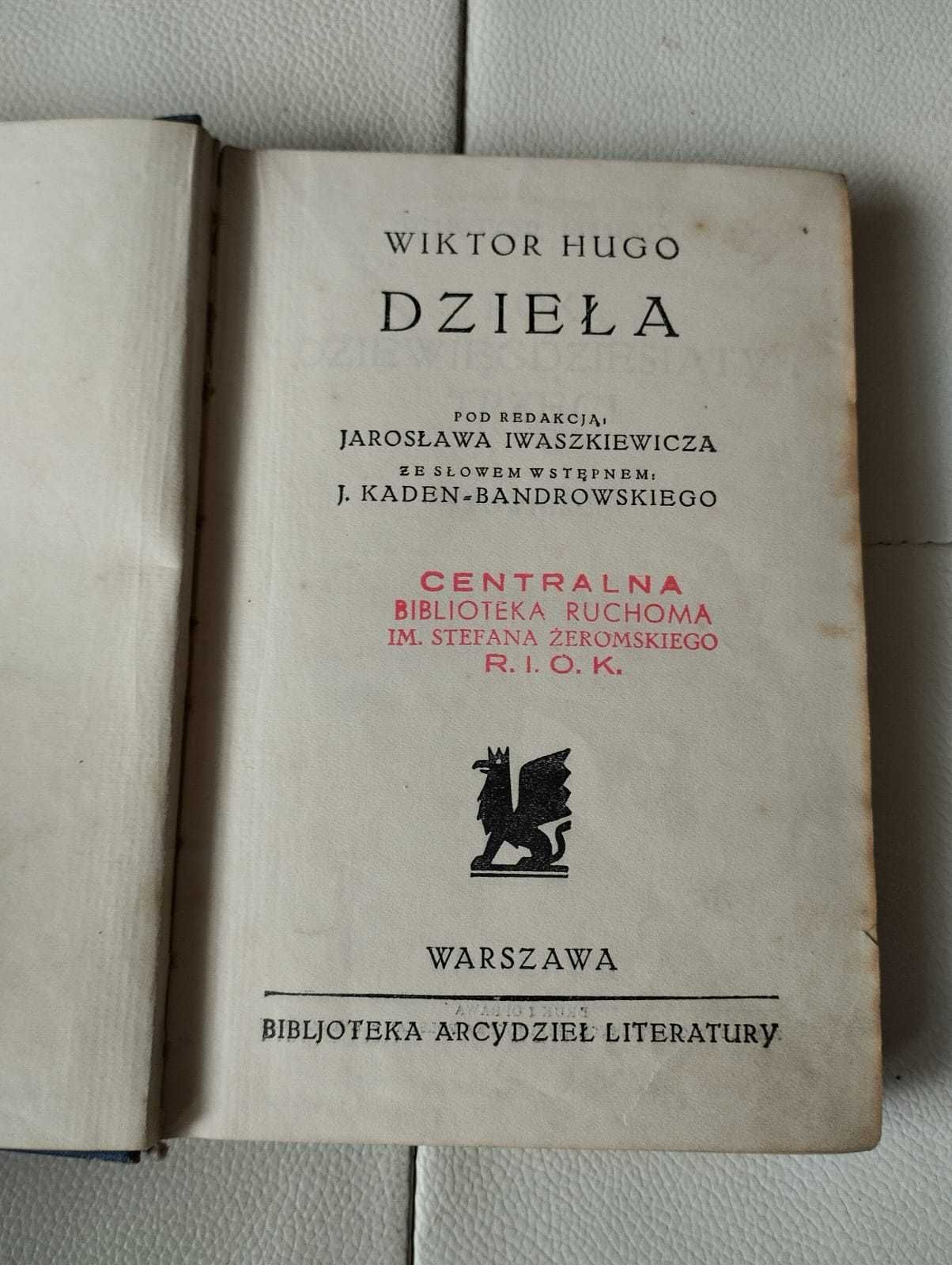 Wiktor Hugo Dzieła tom I,II