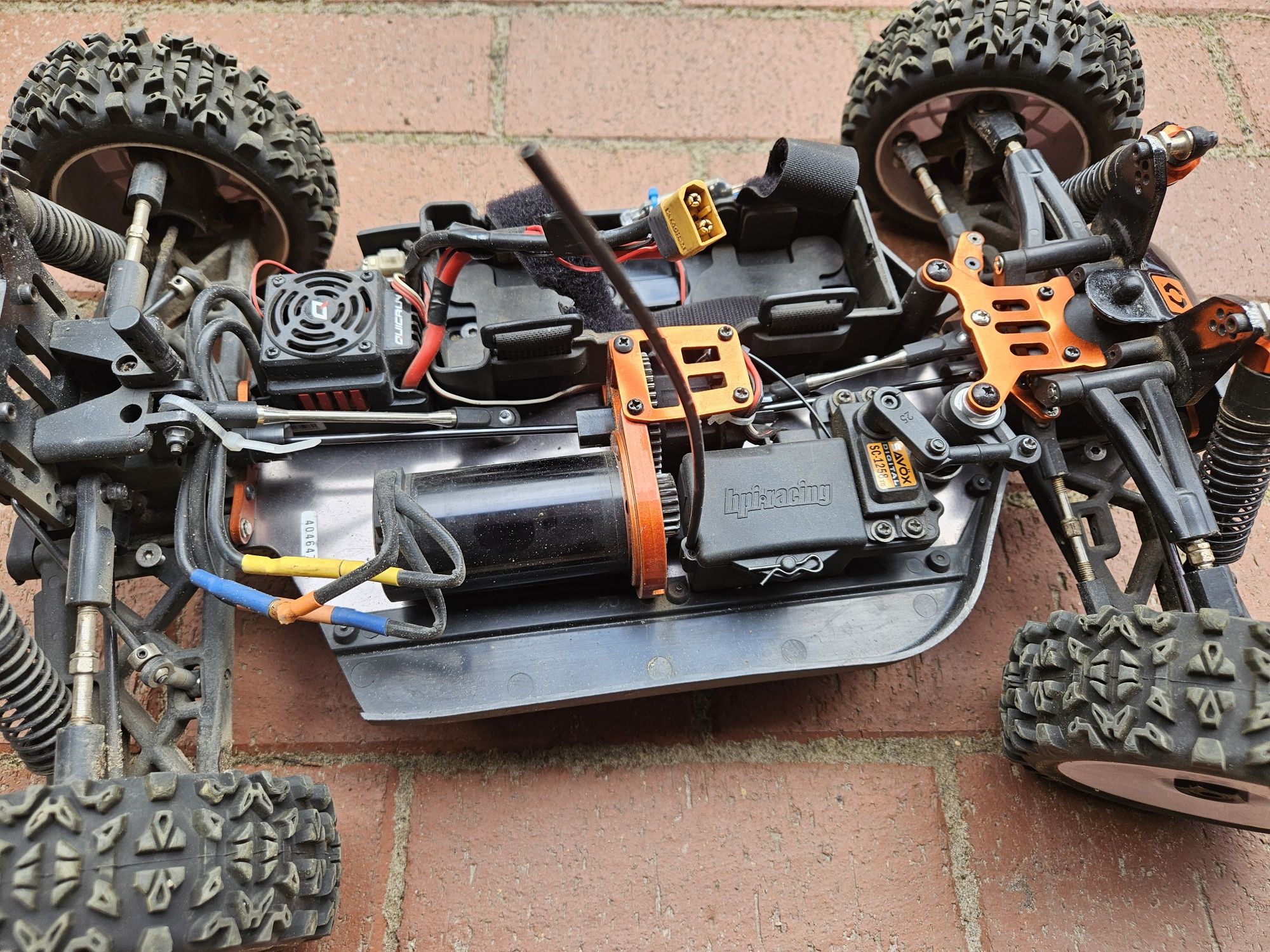 HPI Trophy Buggy flux 1:8 podwozie RC