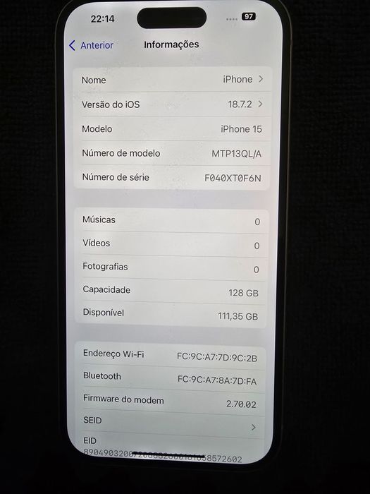IPhone 15 Rosa 128Gb