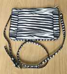 Mala a tiracolo padrao zebra Parfois