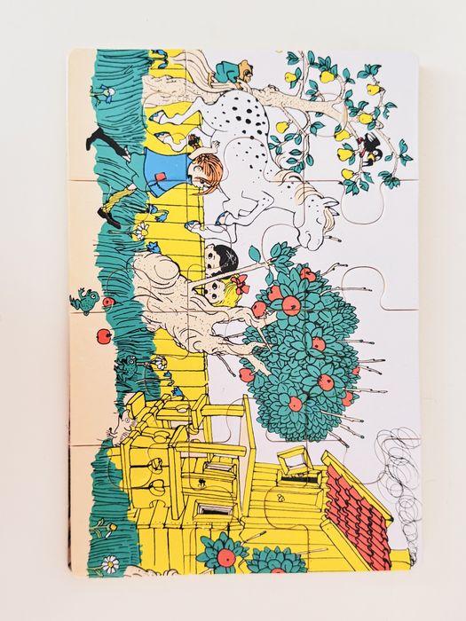 Drewniane puzzle Pippi Pończoszanka, Pippi Langstrumpf