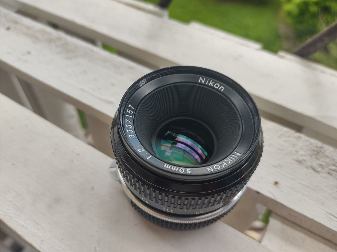 Nikon Nikkor 50 mm 1:2 idealny