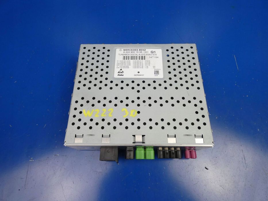 MERCEDES S KLASA W222 TUNERBOX WZMACNIACZ RADIOODTWARZACZ AUDIO
