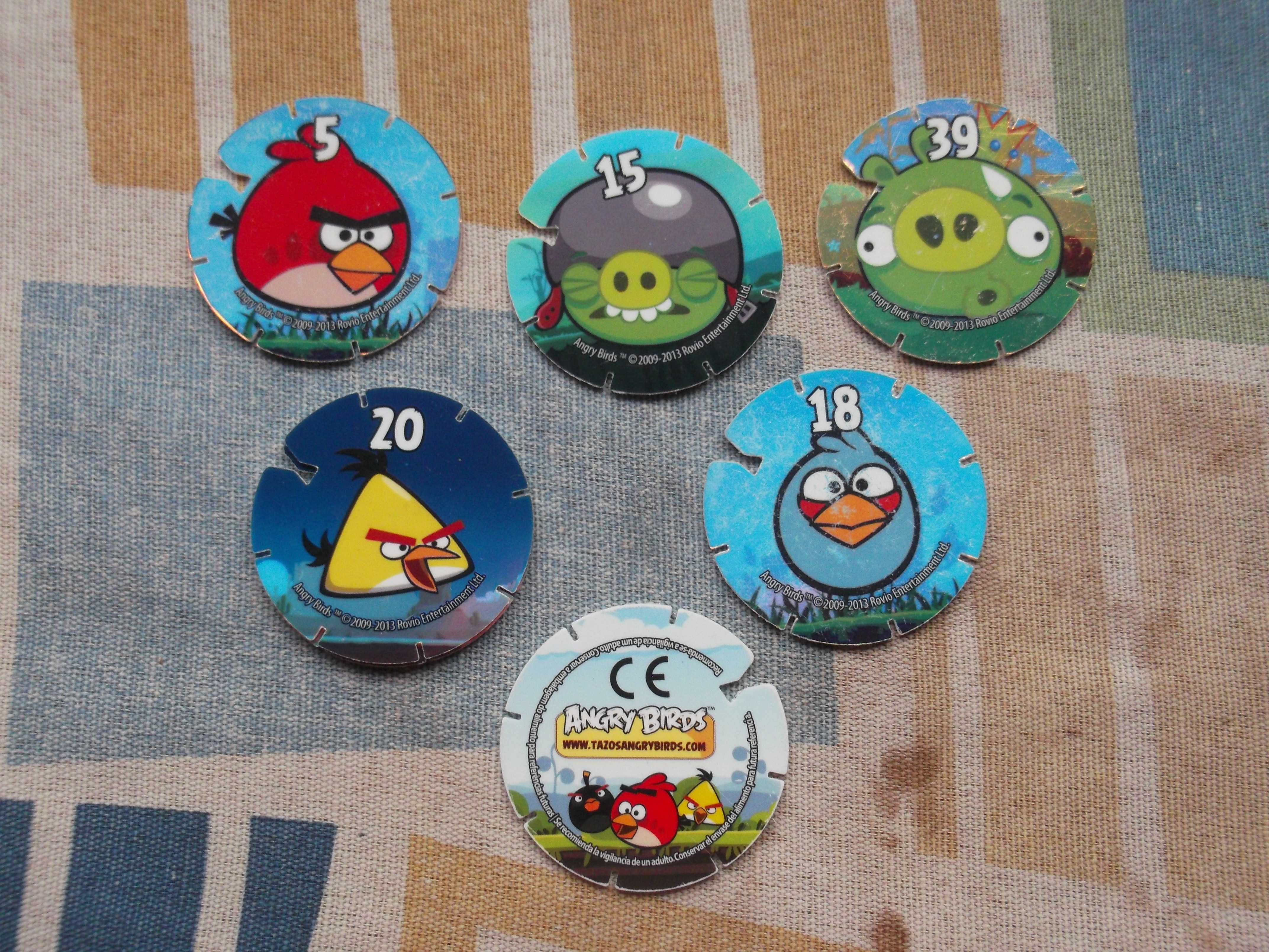 Tazos da Angry Birrds