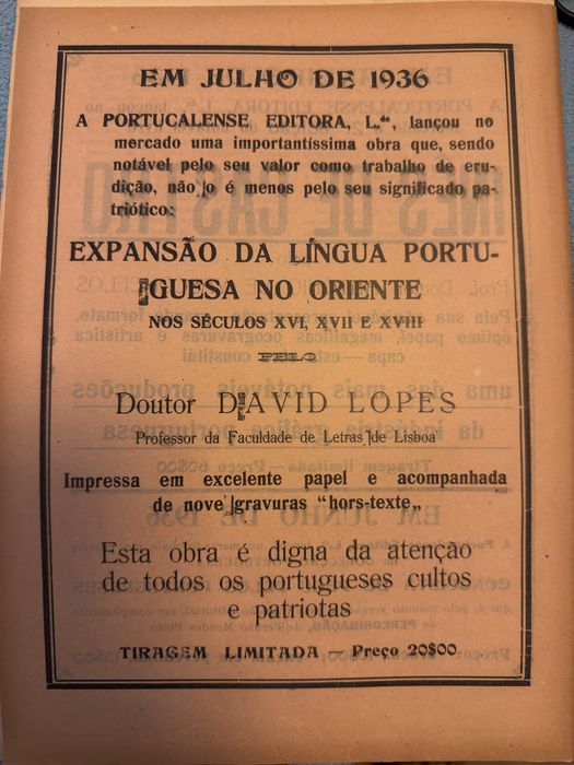 Historia de portugal - fasciculos de 1936