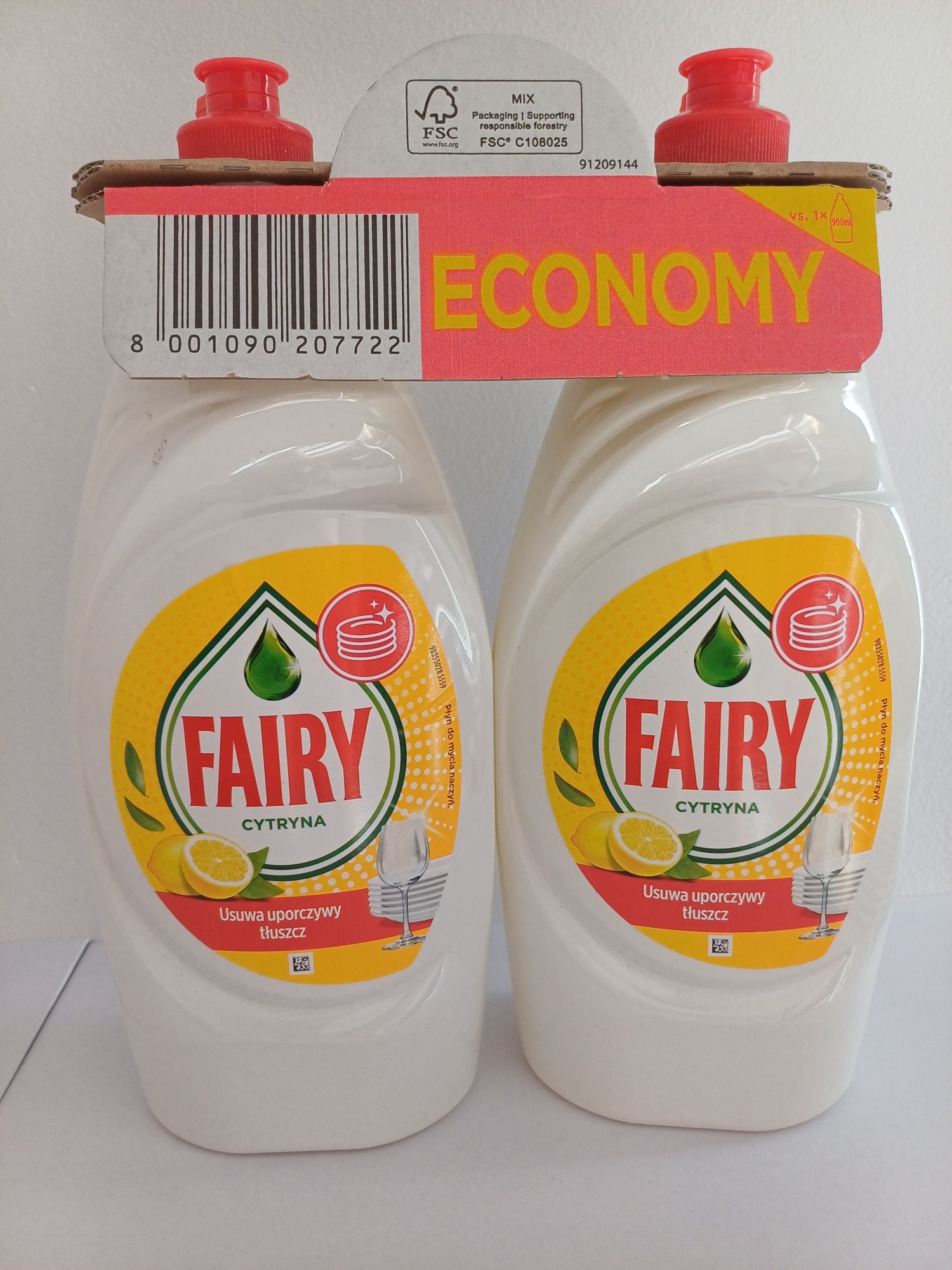 Płyn do naczyń Fairy 2 x 900 ml