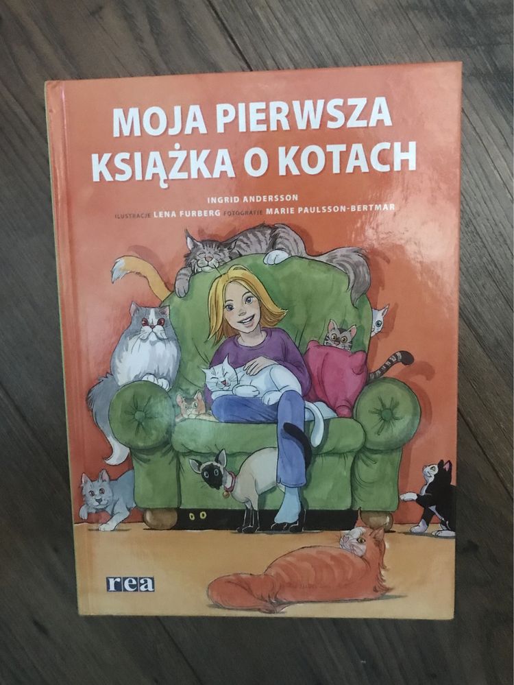 "Moja pierwsza książka o kotach" Ingrid Andersson