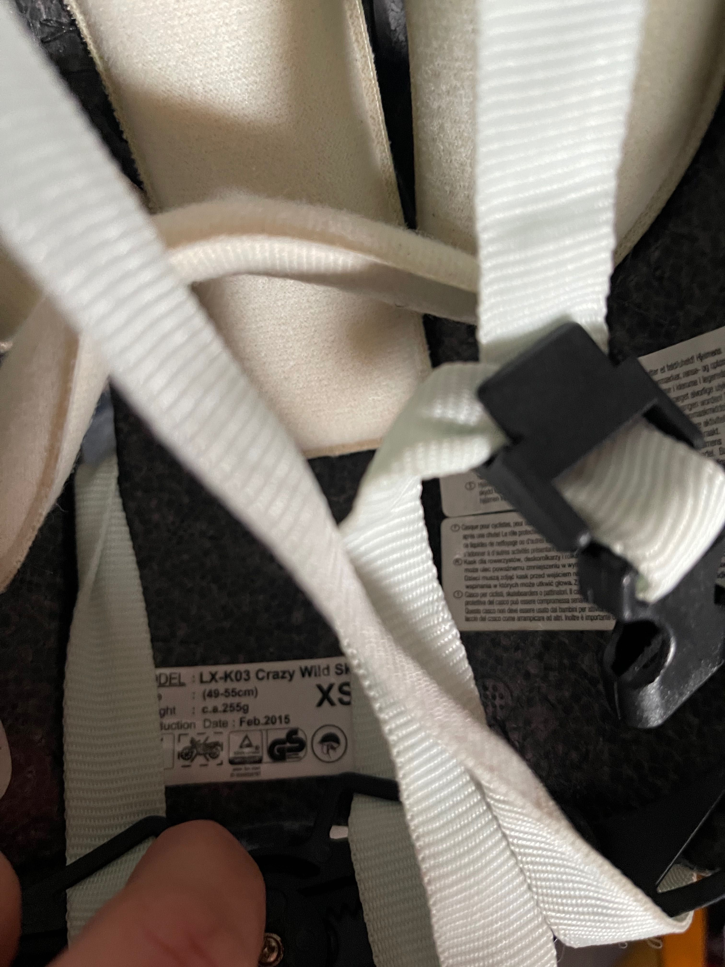 Kask na rower, rolki crazy safety