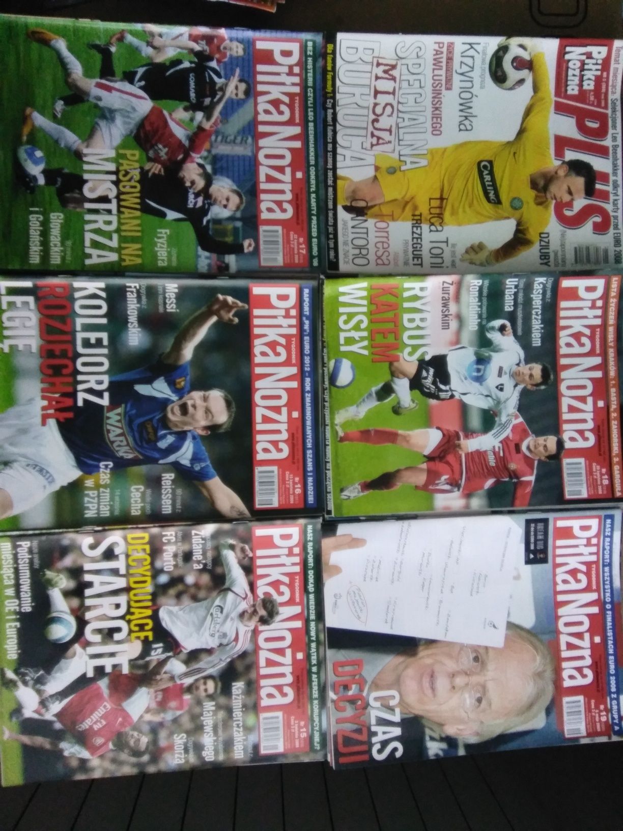 Gazety magazyny Piłka nożna przegląd sportowy skarb kibica